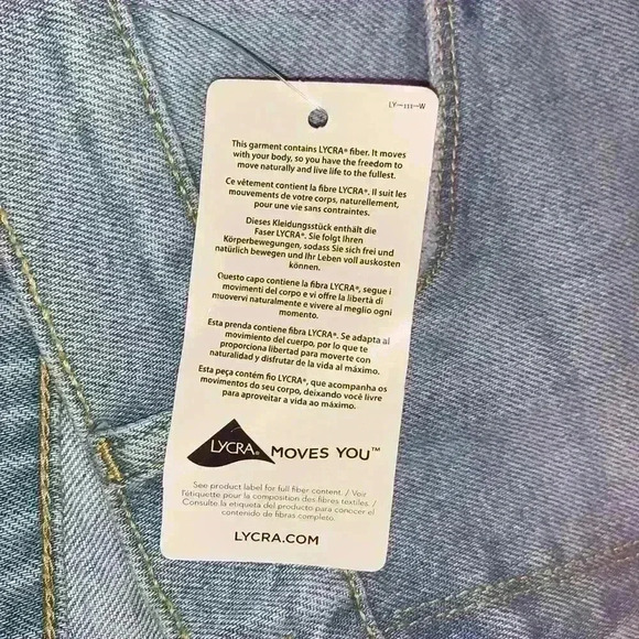 Fashion Nova Light Blue Wash Can’t You Relax Straight Leg Denim Jeans Size 3 - Picture 11 of 17